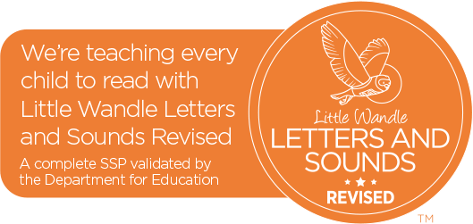 Little Wandle Letters & Sounds badge validated by the DfE